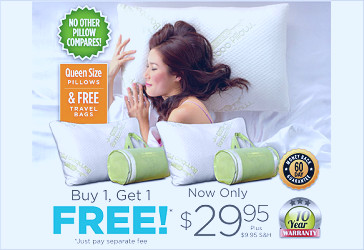 Miracle Bamboo® Pillow – The World's Most Comfortable Pillow